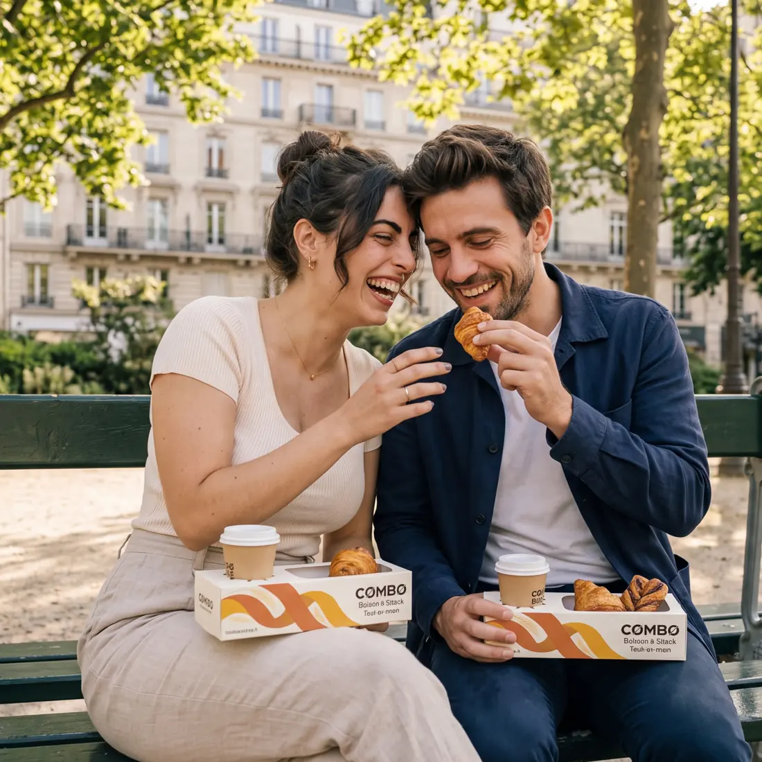 Avec COMBO, installés sur le banc, tout tient sur leurs genoux